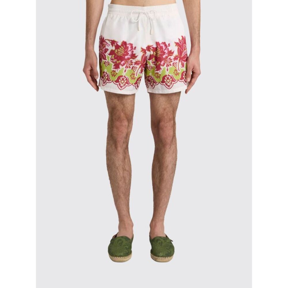 Etro Men Paisley Motif Polyester Swimsuit Etro